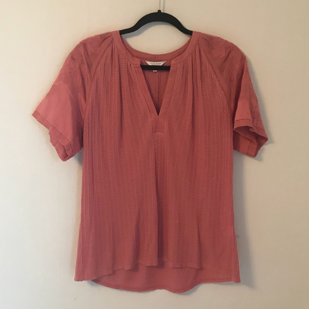 Lucky Brand Pink Shirt